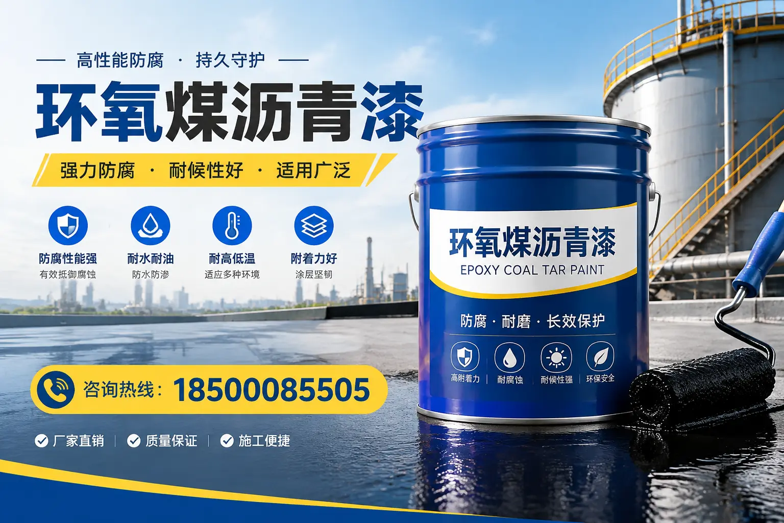 环氧煤沥青漆的储存与运输注意事项,吴兴企业须知